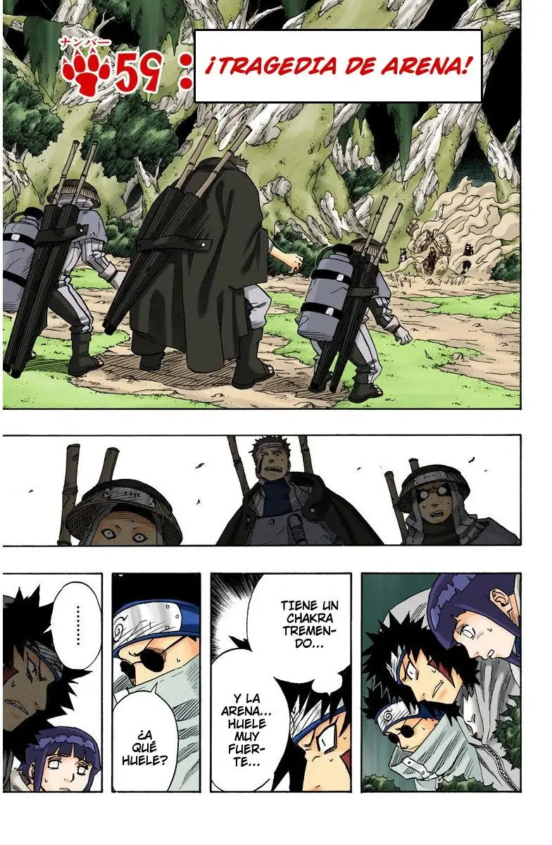 Naruto Color (1999) - Capítulo 59 - Página 1 - LectorTMOo