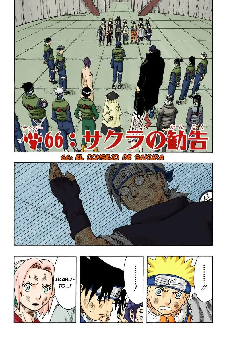 Naruto Color (1999) - Capítulo 66 - Página 1 - LectorTMOo