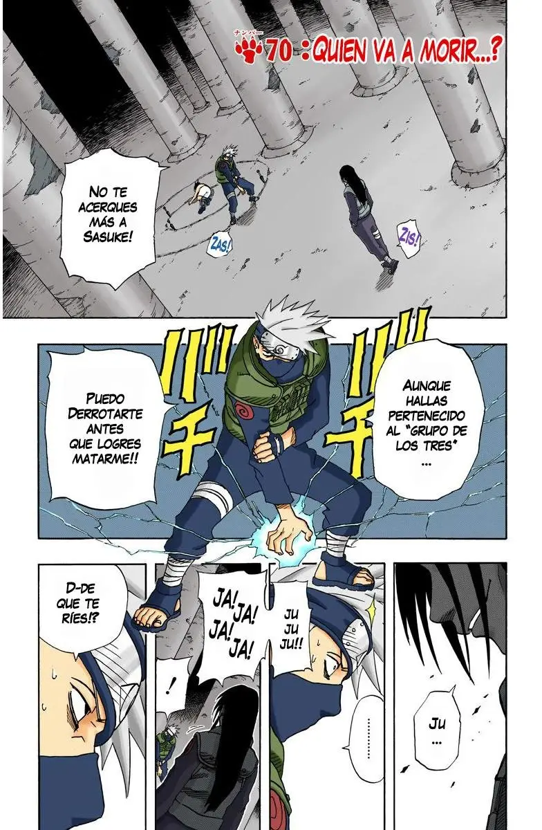 Naruto Color (1999) - Capítulo 70 - Página 1 - LectorTMOo