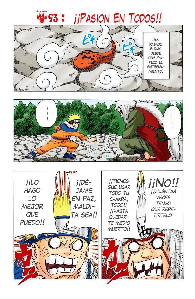 Naruto Color (1999) - Capítulo 93 - Página 1 - LectorTMOo