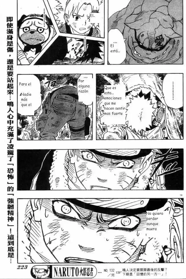 Naruto (1999) - Capítulo 132 - Página 19 - LectorTMOo