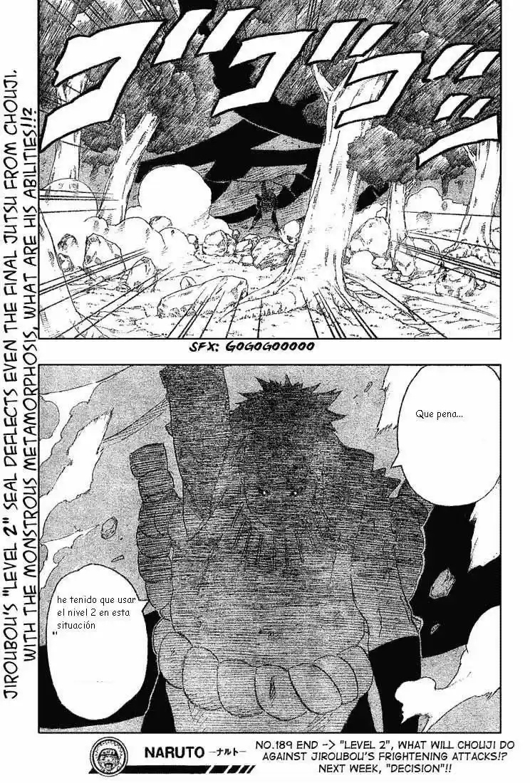 Naruto (1999) - Capítulo 189 - Página 18 - LectorTMOo