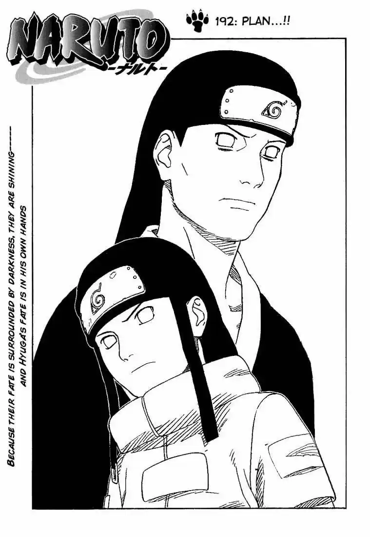 Naruto (1999) - Capítulo 192 - Página 1 - LectorTMOo