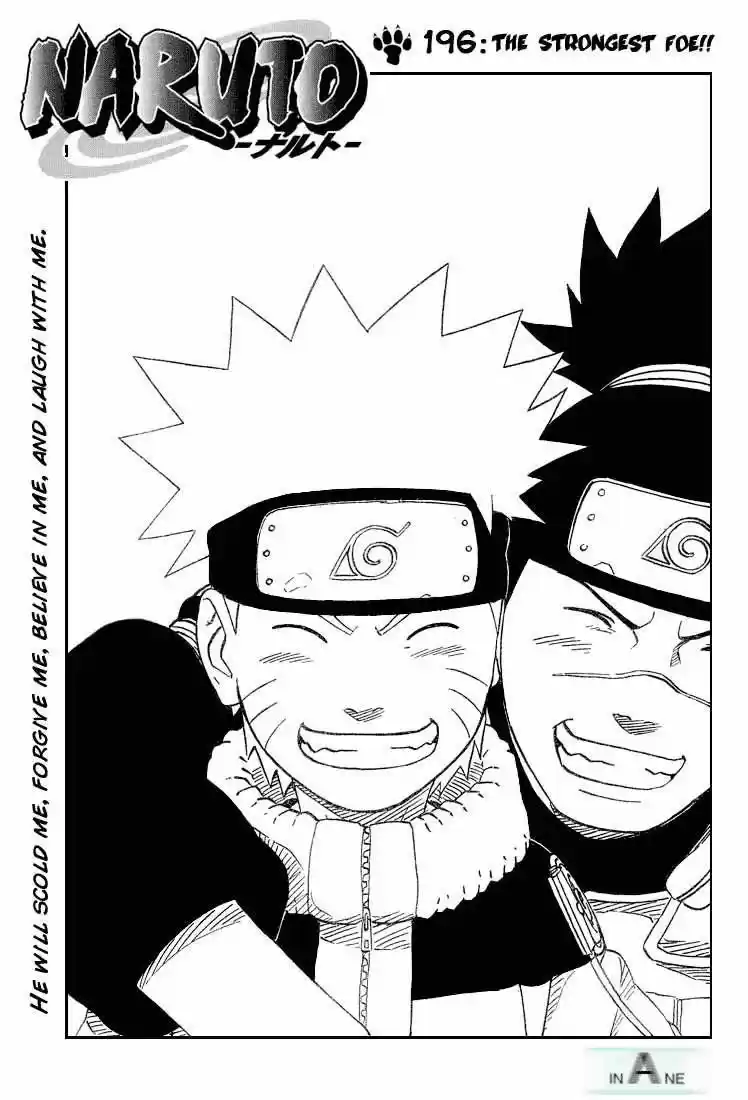 Naruto (1999) - Capítulo 196 - Página 1 - LectorTMOo