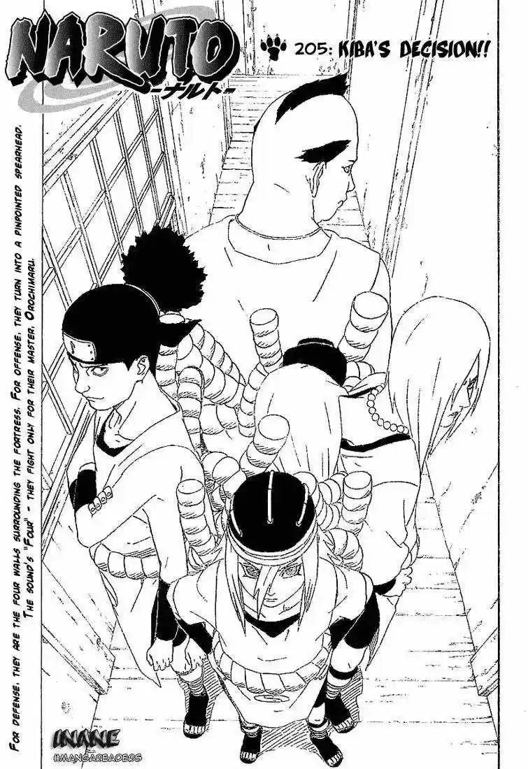Naruto (1999) - Capítulo 205 - Página 1 - LectorTMOo
