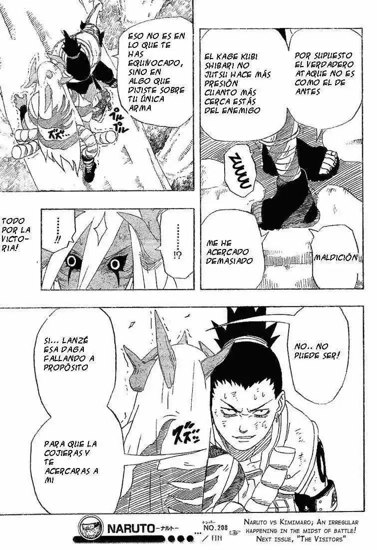 Naruto (1999) - Capítulo 208 - Página 19 - LectorTMOo