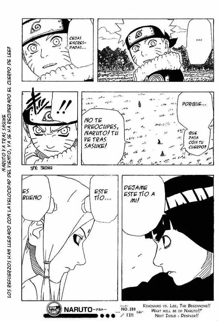 Naruto (1999) - Capítulo 209 - Página 18 - LectorTMOo