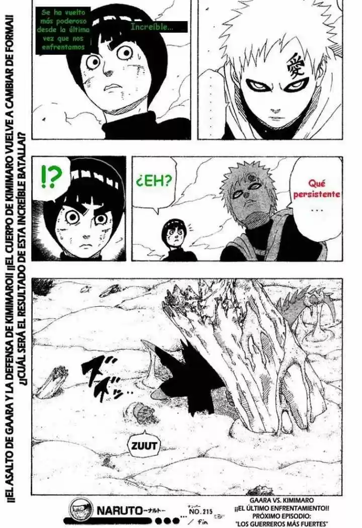 Naruto (1999) - Capítulo 215 - Página 18 - LectorTMOo