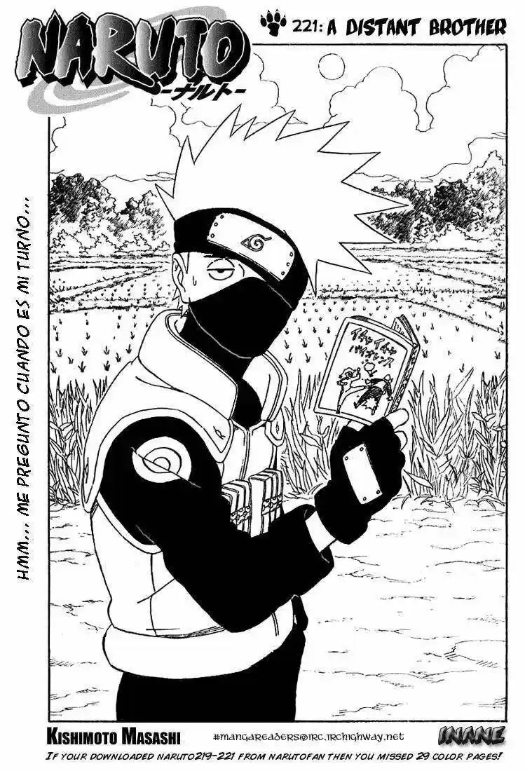 Naruto (1999) - Capítulo 221 - Página 1 - LectorTMOo