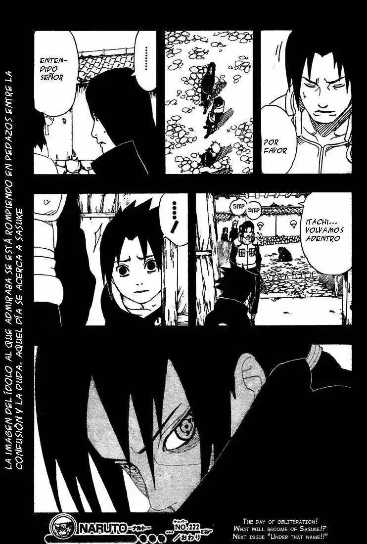 Naruto (1999) - Capítulo 222 - Página 19 - LectorTMOo