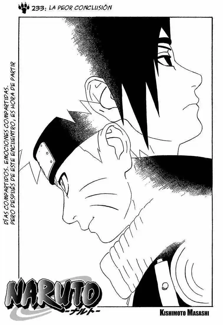 Naruto (1999) - Capítulo 233 - Página 1 - LectorTMOo