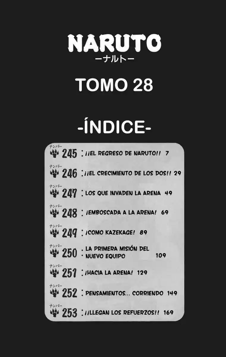 Naruto (1999) - Capítulo 245 - Página 6 - LectorTMOo