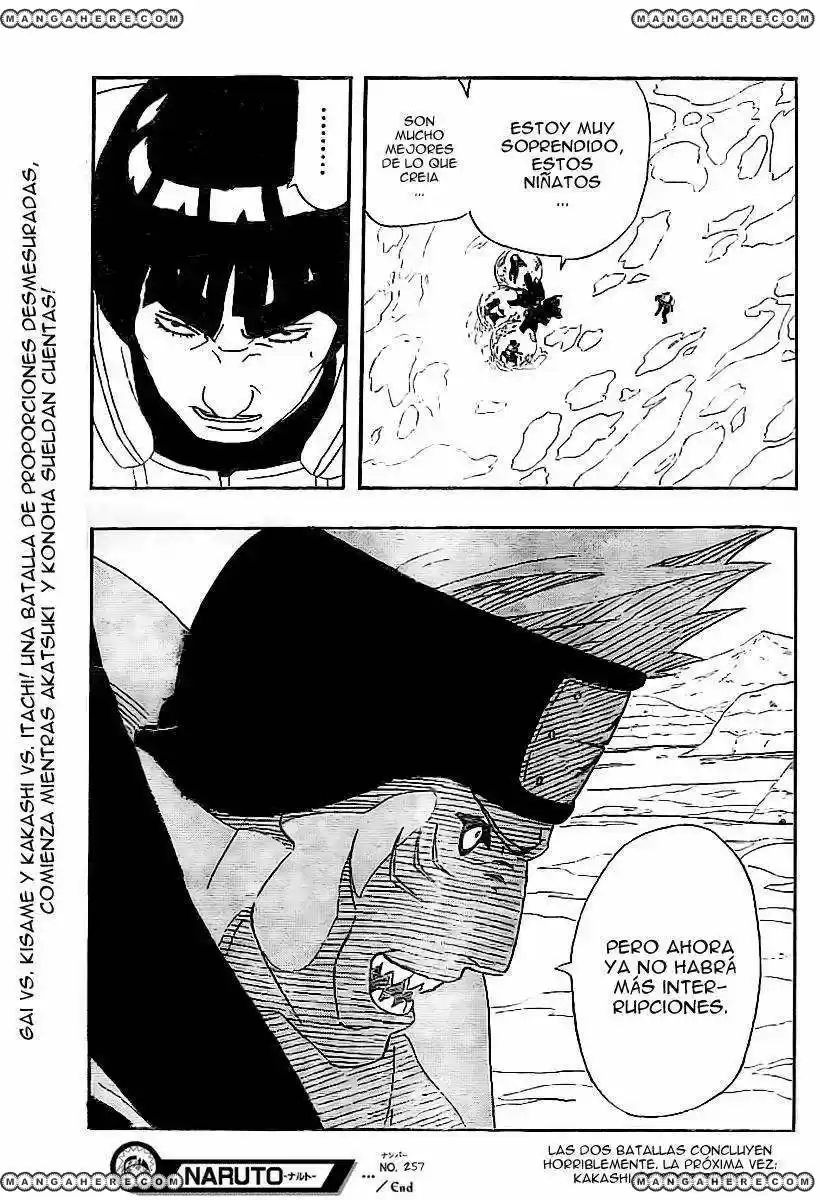 Naruto (1999) - Capítulo 257 - Página 21 - LectorTMOo