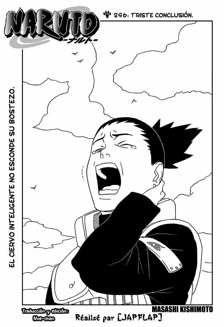 Naruto (1999) - Capítulo 296 - Página 1 - LectorTMOo