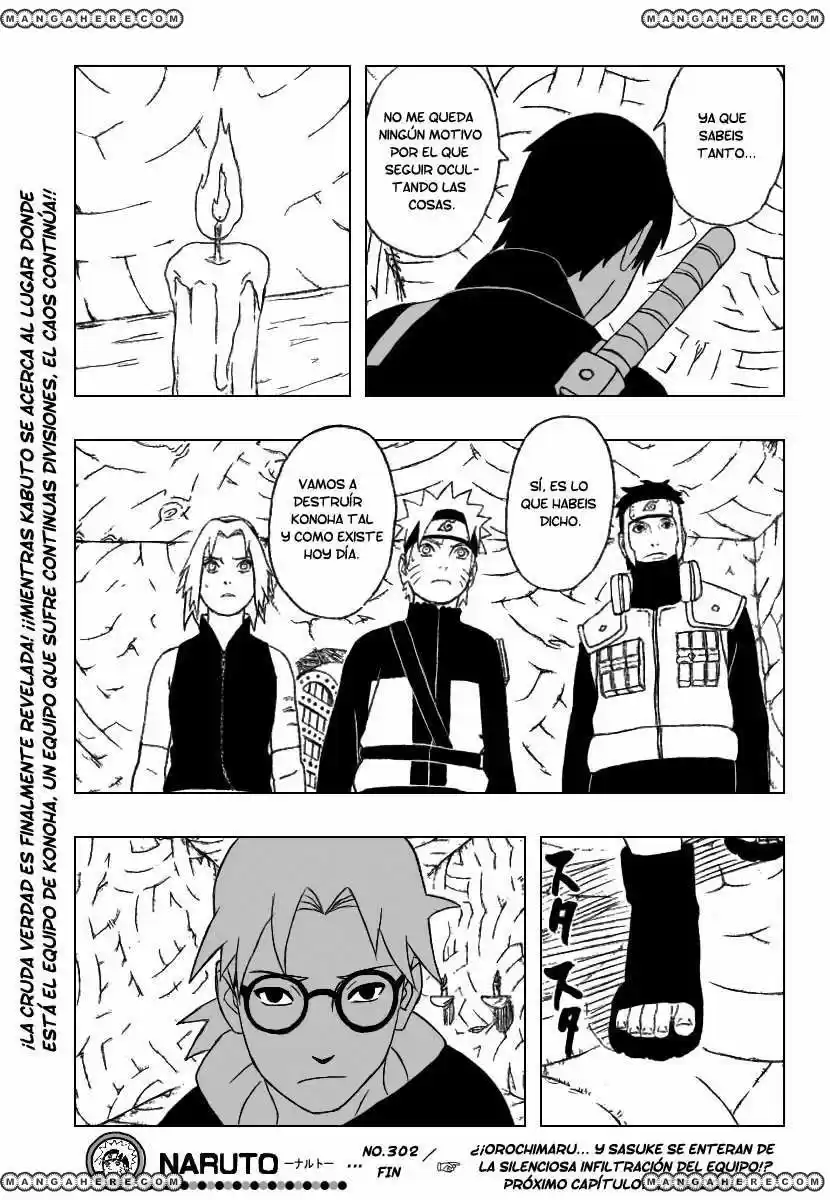 Naruto (1999) - Capítulo 302 - Página 17 - LectorTMOo