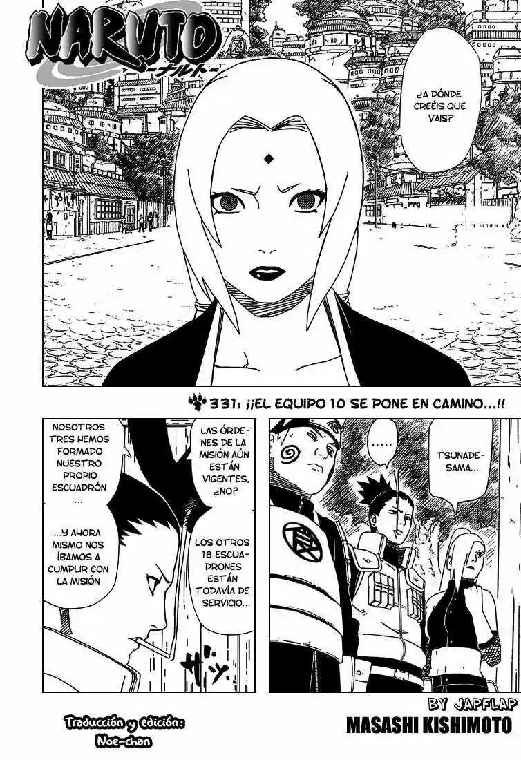 Naruto (1999) - Capítulo 331 - Página 2 - LectorTMOo