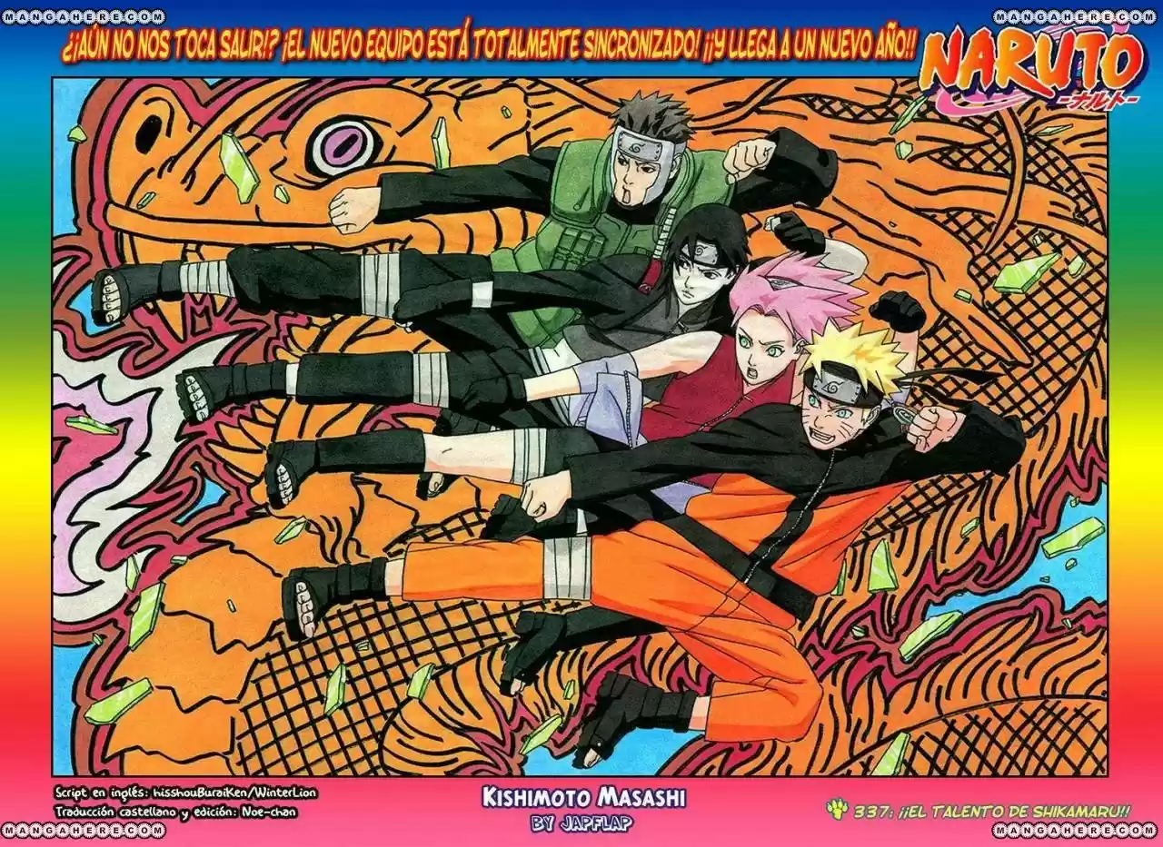 Naruto (1999) - Capítulo 337 - Página 1 - LectorTMOo
