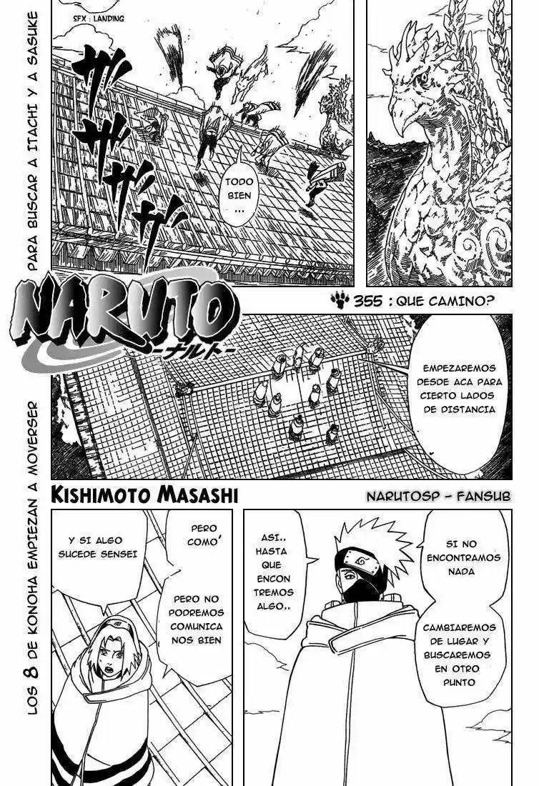 Naruto (1999) - Capítulo 355 - Página 1 - LectorTMOo