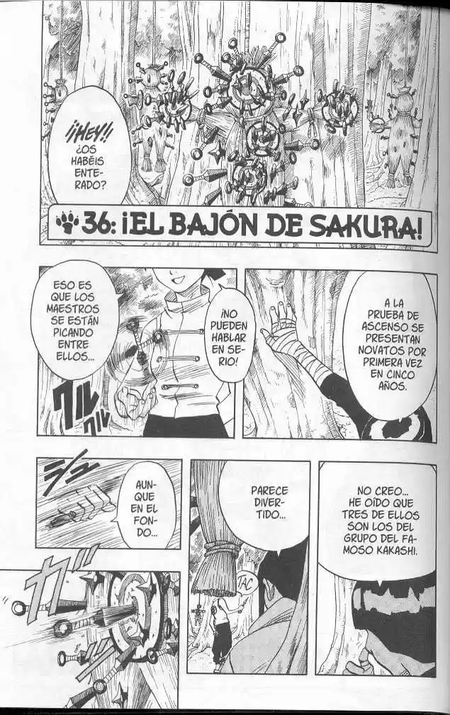 Naruto (1999) - Capítulo 36 - Página 1 - LectorTMOo