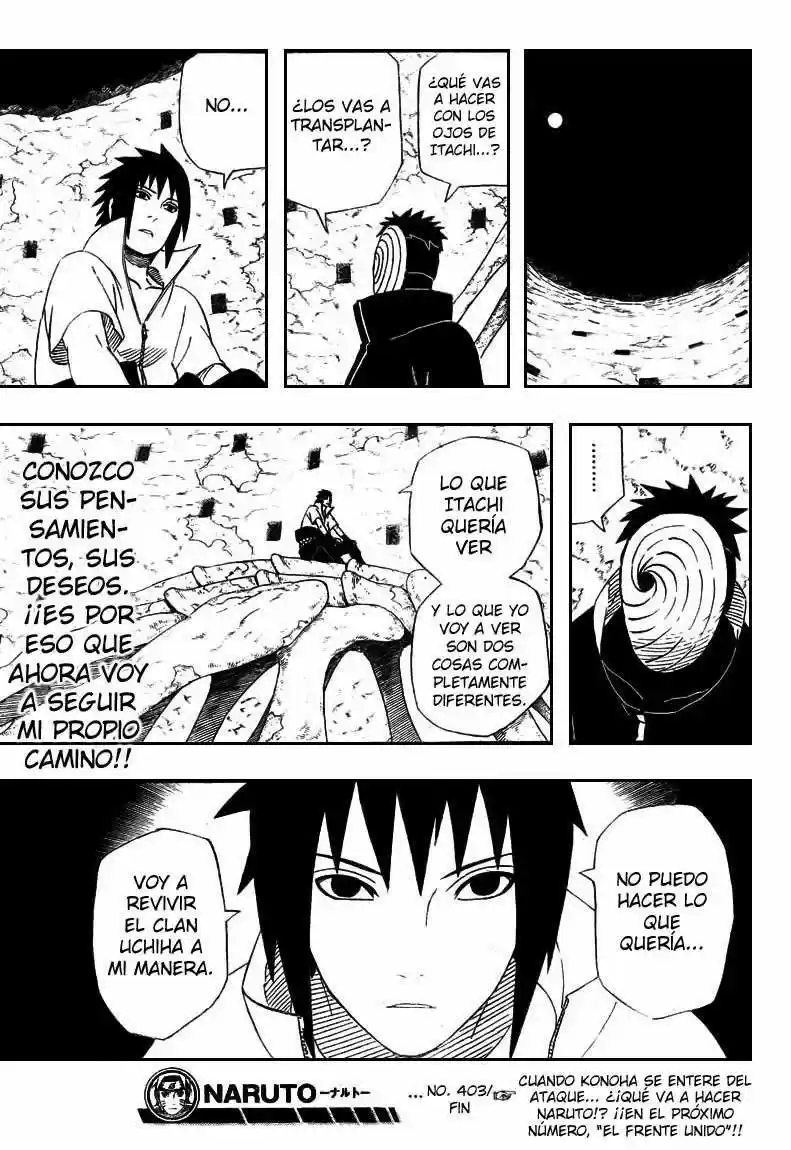 Naruto (1999) - Capítulo 403 - Página 17 - LectorTMOo