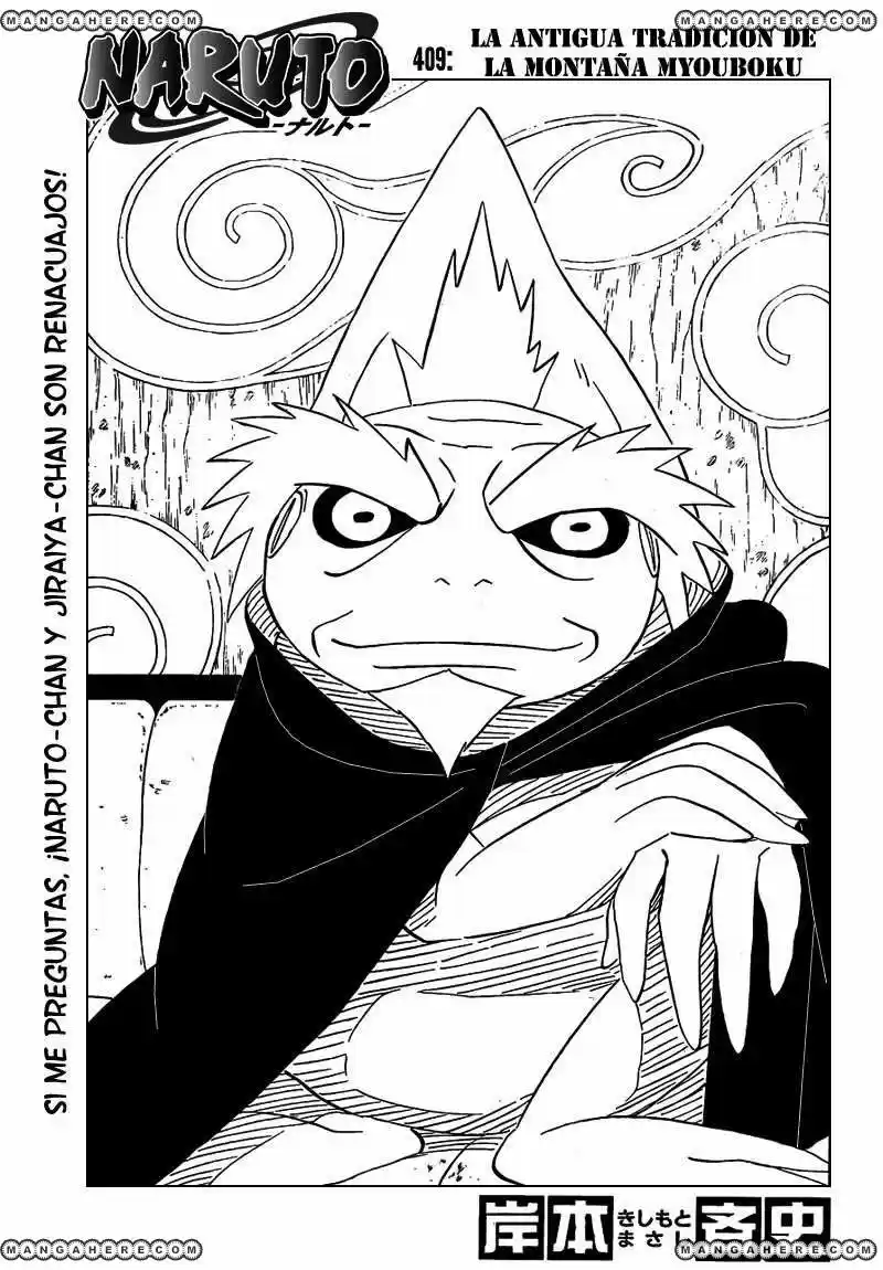 Naruto (1999) - Capítulo 409 - Página 1 - LectorTMOo