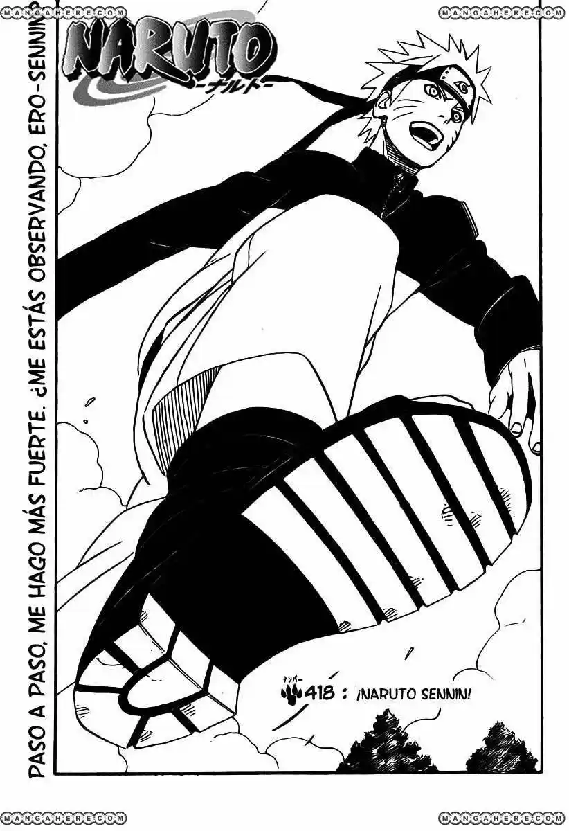 Naruto (1999) - Capítulo 418 - Página 1 - LectorTMOo