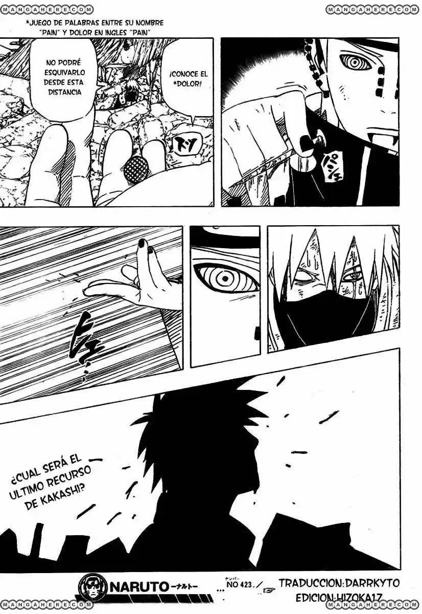 Naruto (1999) - Capítulo 423 - Página 16 - LectorTMOo
