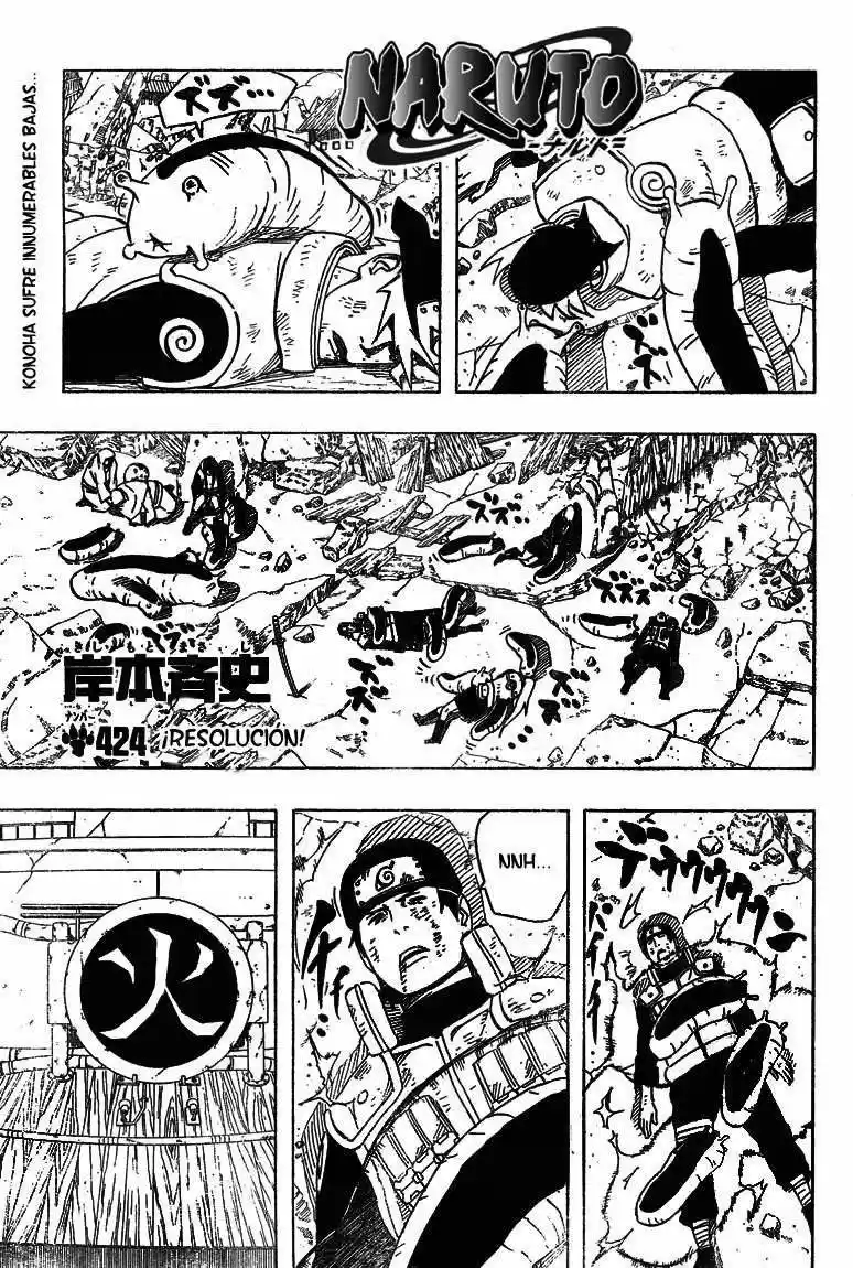 Naruto (1999) - Capítulo 424 - Página 1 - LectorTMOo