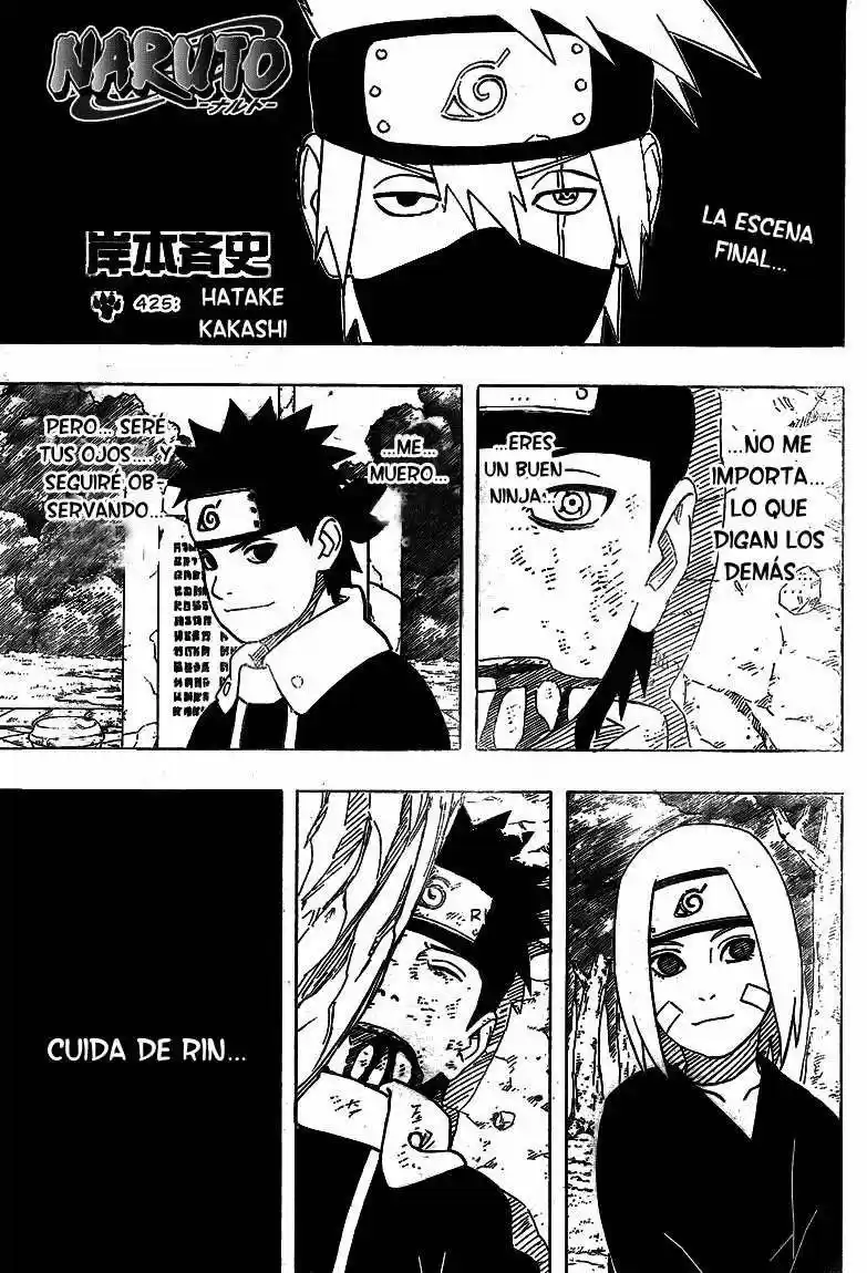Naruto (1999) - Capítulo 425 - Página 1 - LectorTMOo