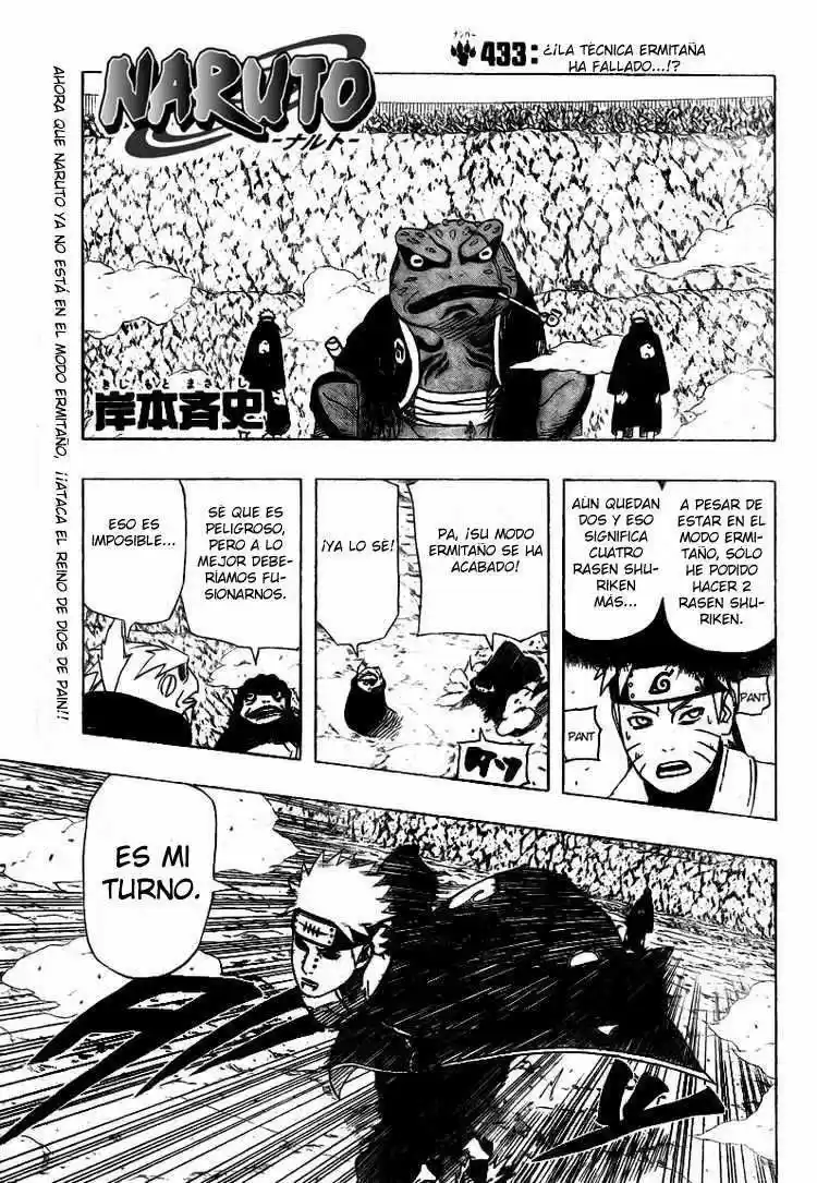 Naruto (1999) - Capítulo 433 - Página 1 - LectorTMOo