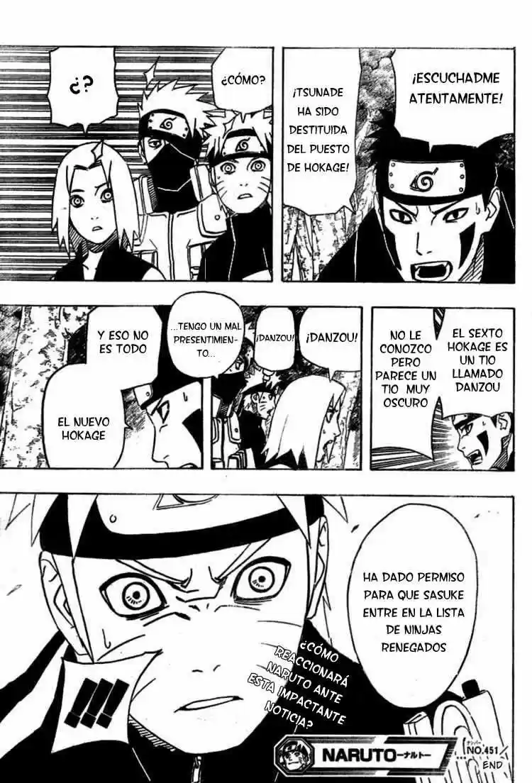 Naruto (1999) - Capítulo 451 - Página 16 - LectorTMOo