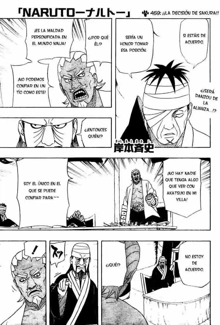 Naruto (1999) - Capítulo 459 - Página 1 - LectorTMOo