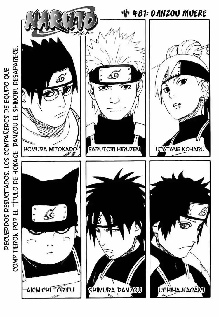 Naruto (1999) - Capítulo 481 - Página 1 - LectorTMOo