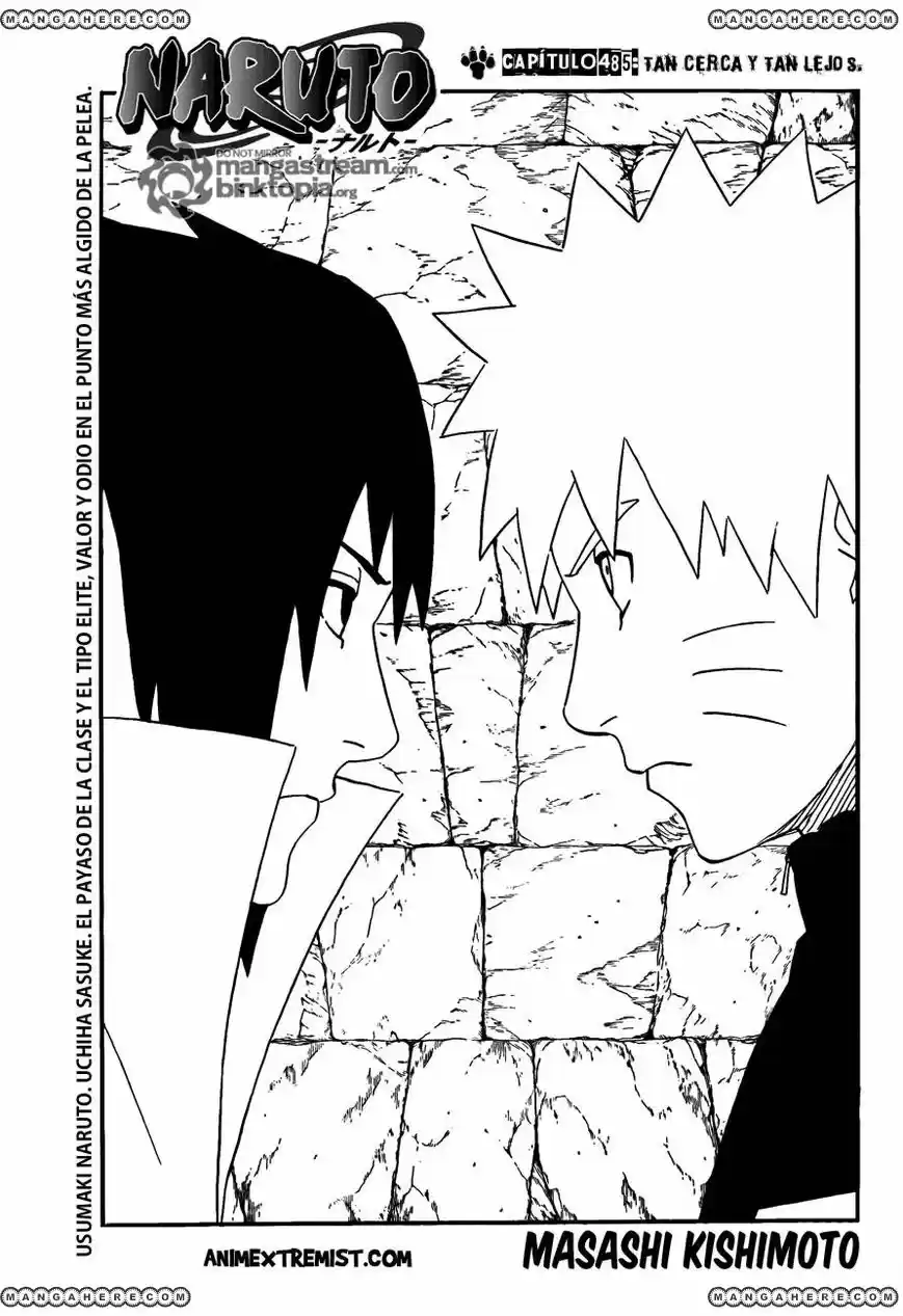 Naruto (1999) - Capítulo 485 - Página 1 - LectorTMOo