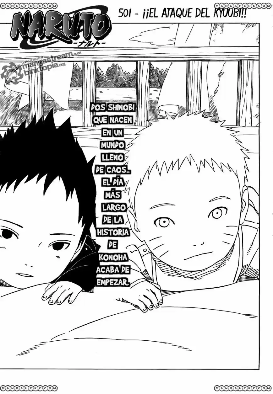 Naruto (1999) - Capítulo 501 - Página 1 - LectorTMOo