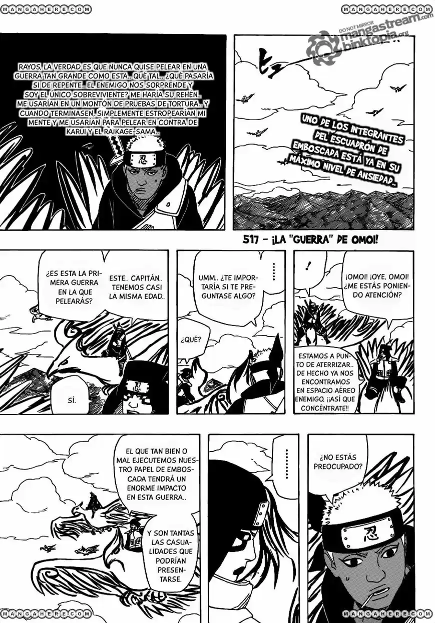 Naruto (1999) - Capítulo 517 - Página 1 - LectorTMOo