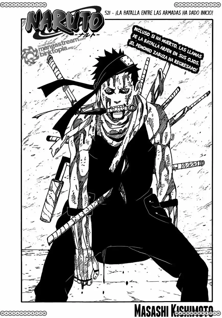 Naruto (1999) - Capítulo 521 - Página 1 - LectorTMOo