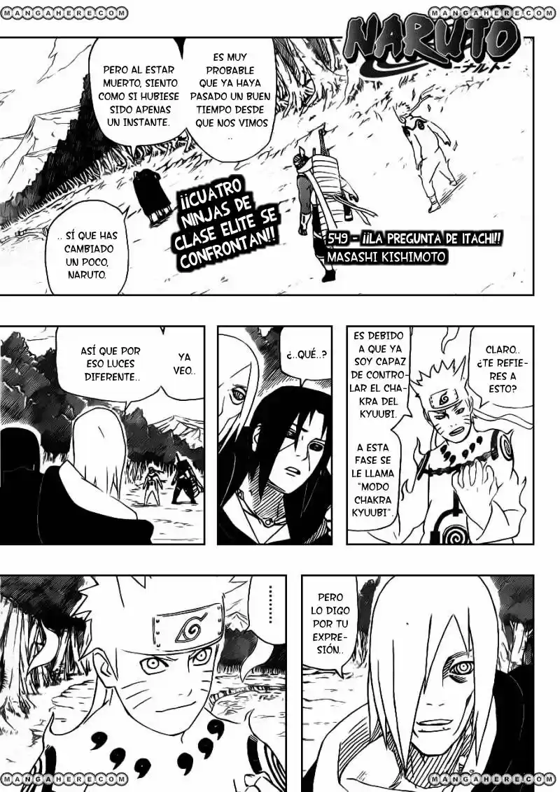 Naruto (1999) - Capítulo 549 - Página 1 - LectorTMOo