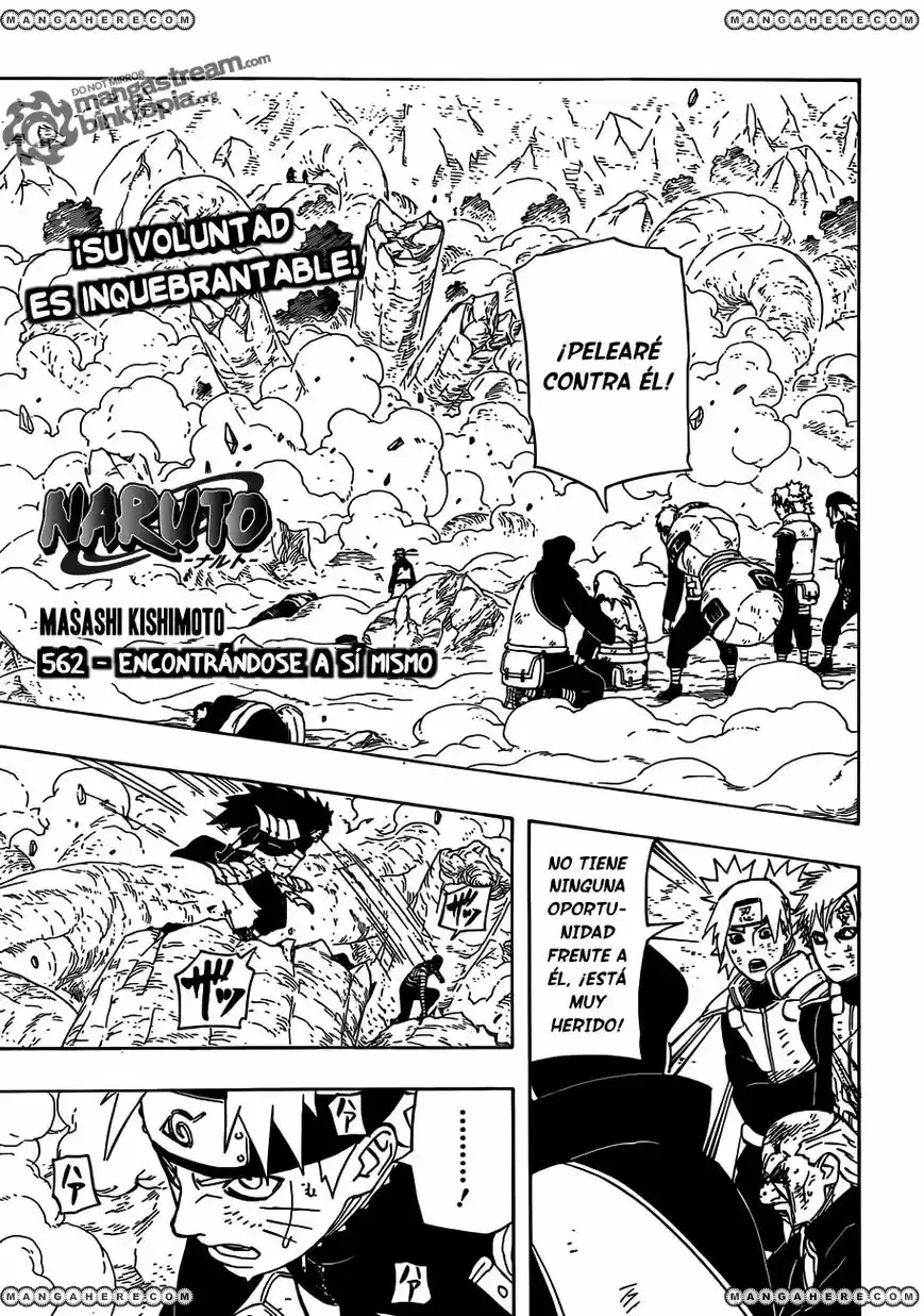 Naruto (1999) - Capítulo 562 - Página 1 - LectorTMOo