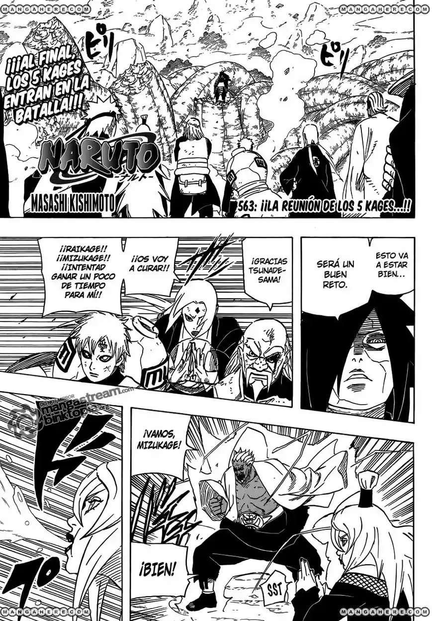 Naruto (1999) - Capítulo 563 - Página 1 - LectorTMOo
