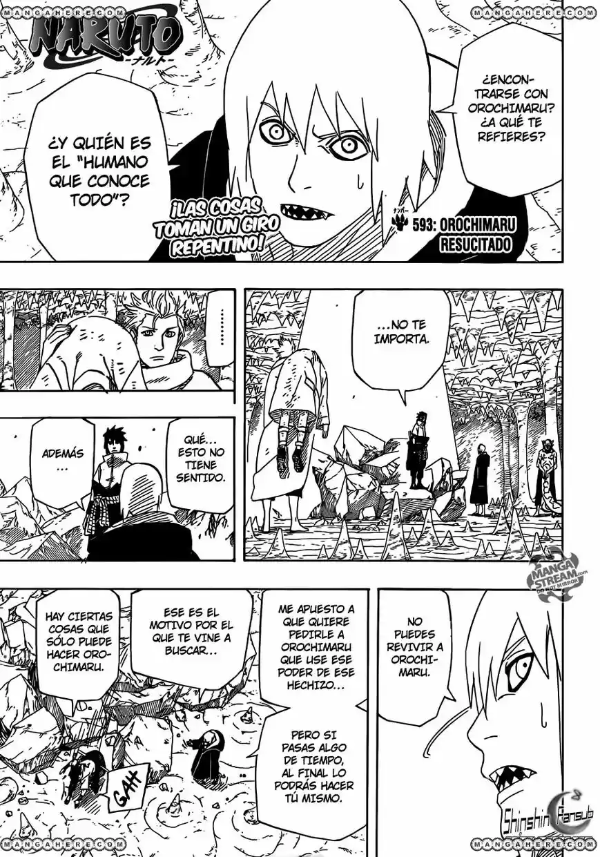 Naruto (1999) - Capítulo 593 - Página 1 - LectorTMOo