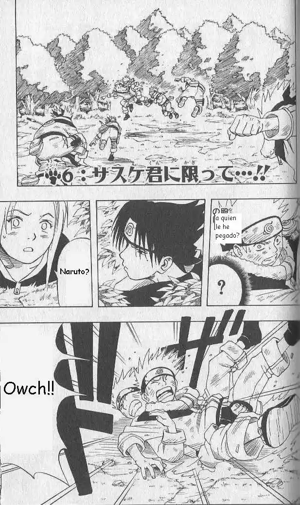 Naruto (1999) - Capítulo 6 - Página 1 - LectorTMOo