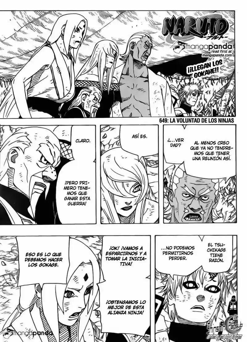 Naruto (1999) - Capítulo 649 - Página 3 - LectorTMOo