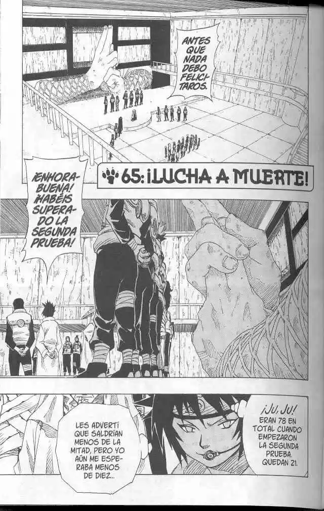 Naruto (1999) - Capítulo 65 - Página 1 - LectorTMOo
