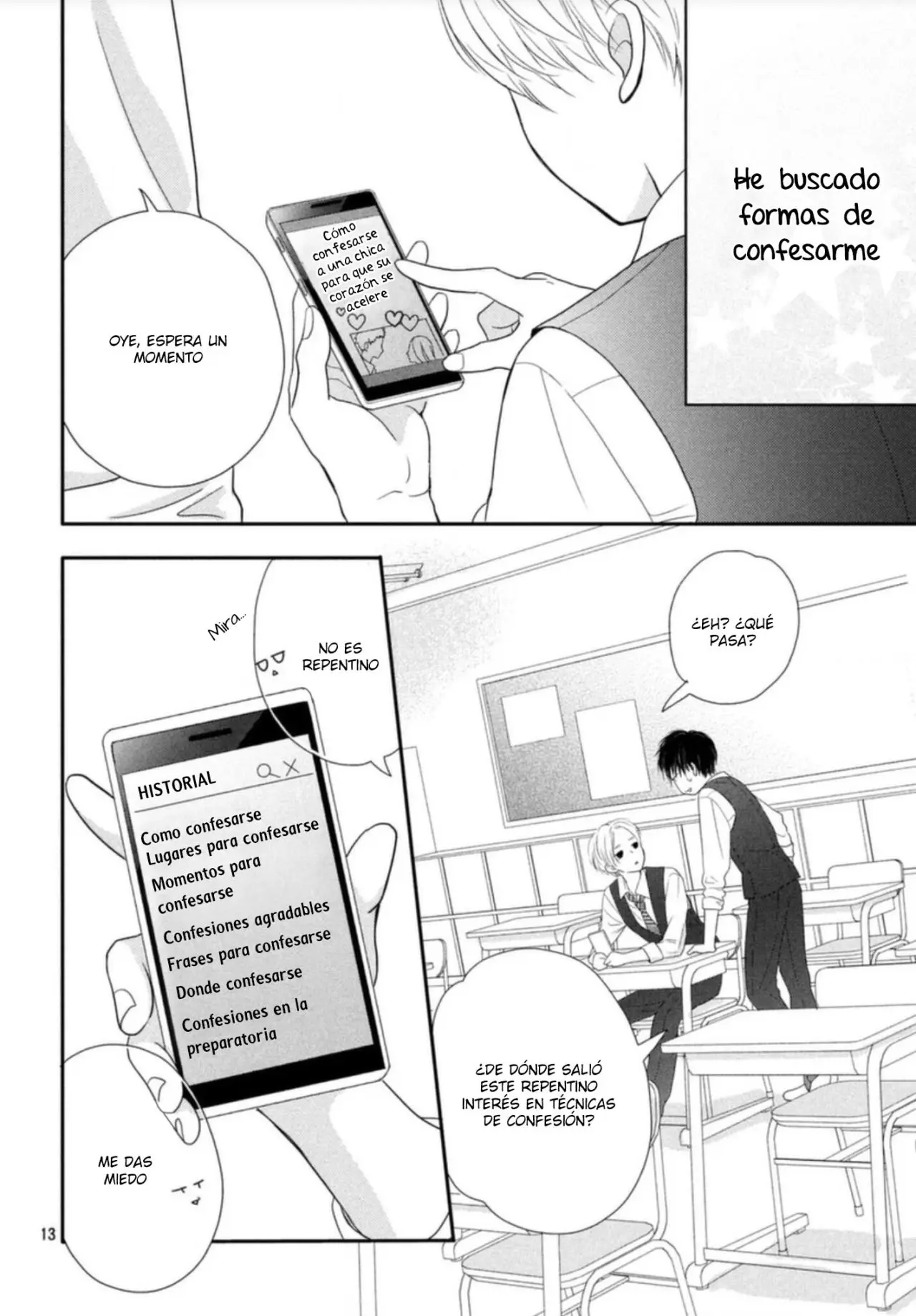 Natsuaki-kun wa Kyou mo Kokuhaku shitai (2020) - Capítulo 1 - Página 16 - LectorTMOo