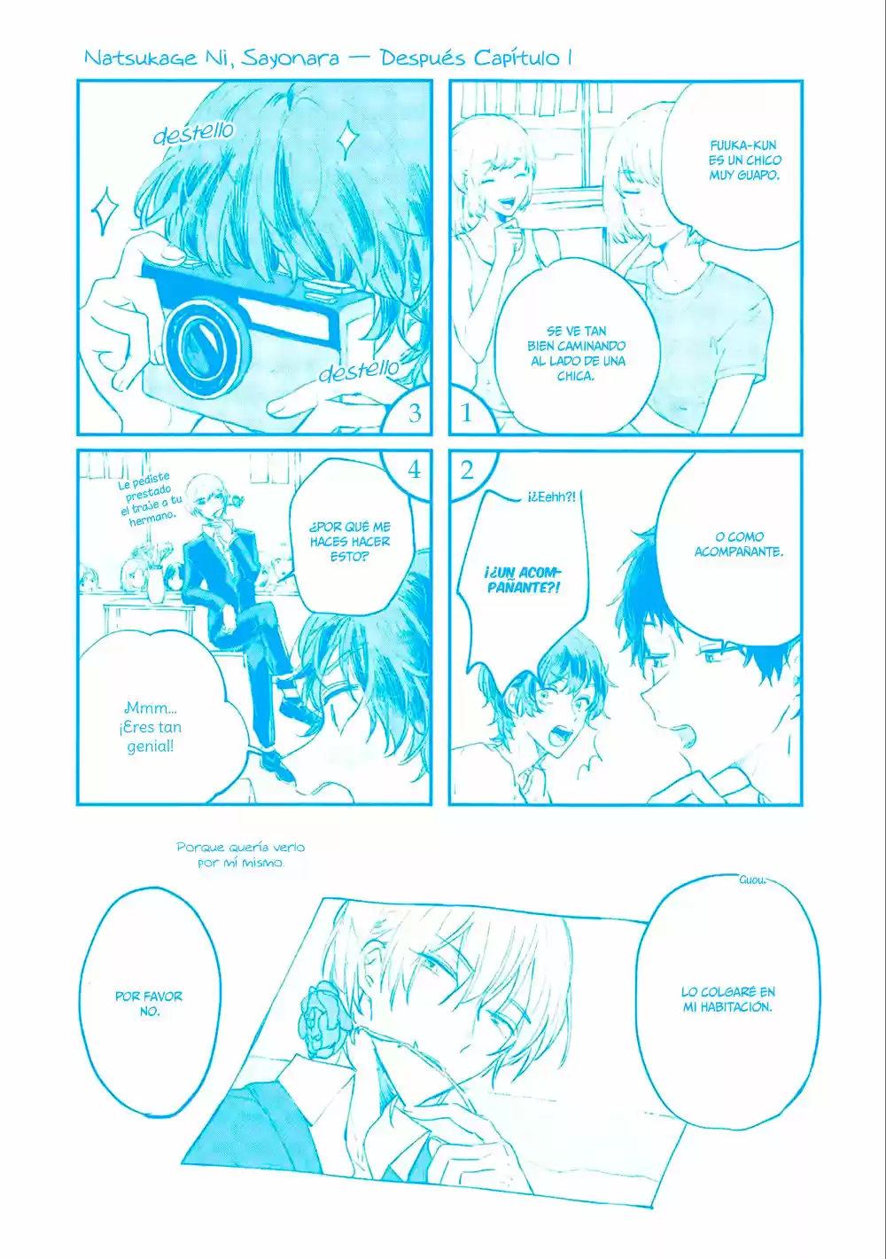 Natsukage Ni, Sayonara. (2016) - Capítulo 8 - Página 23 - LectorTMOo