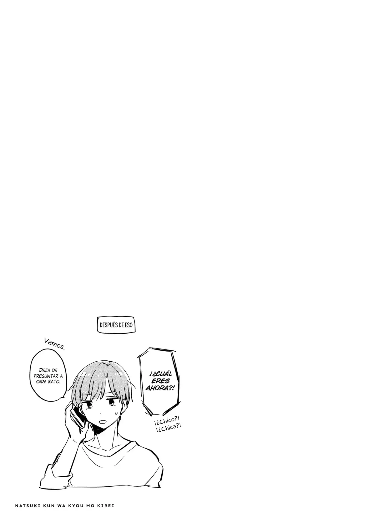 Natsuki-kun wa Kyou mo Kirei (2020) - Capítulo 5 - Página 7 - LectorTMOo