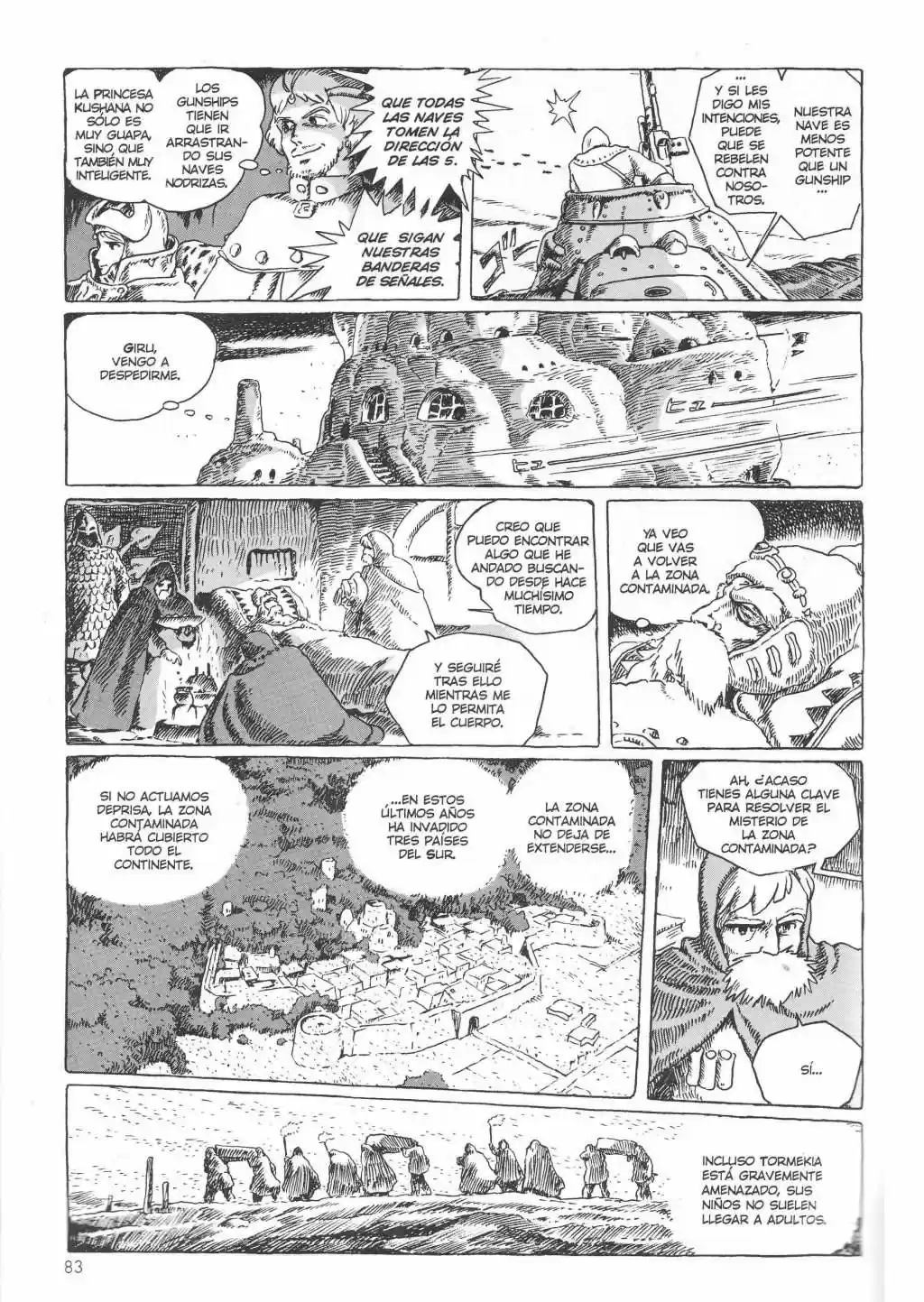 Nausicaä del Valle del Viento (1982) - Capítulo 1.01 - Página 86 - LectorTMOo