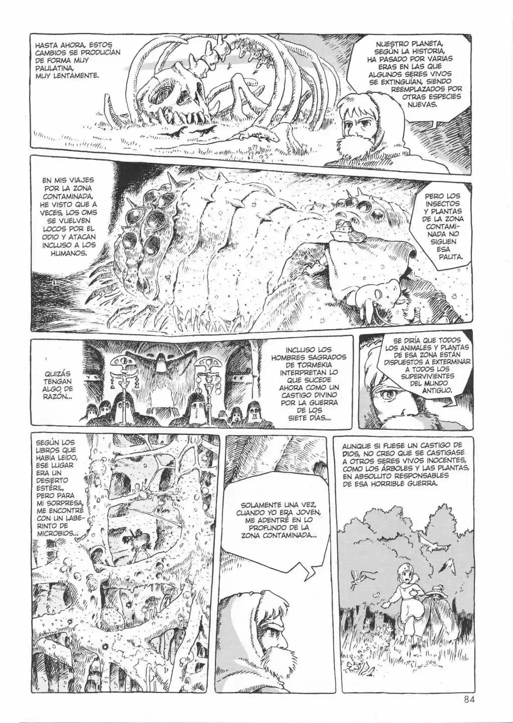 Nausicaä del Valle del Viento (1982) - Capítulo 1.01 - Página 87 - LectorTMOo