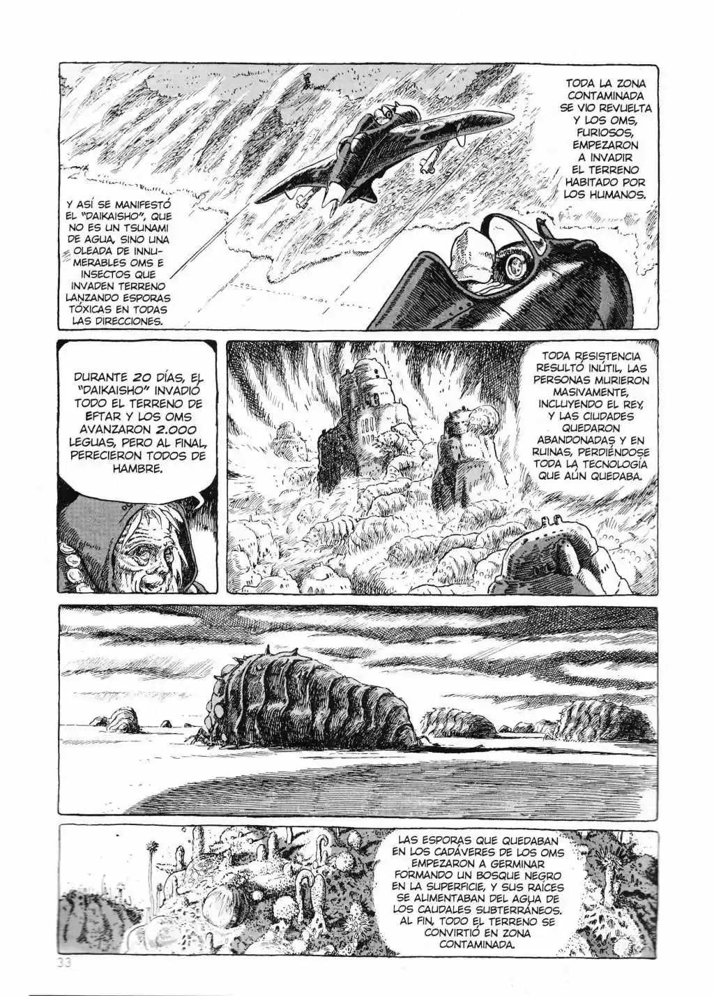 Nausicaä del Valle del Viento (1982) - Capítulo 2.01 - Página 34 - LectorTMOo